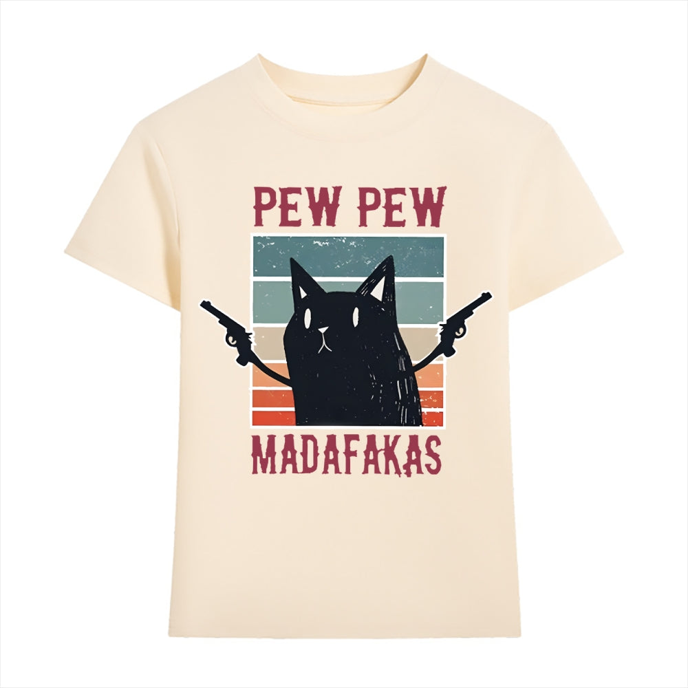 Pew Pew Cat Japanese Style Women's Classic Tee