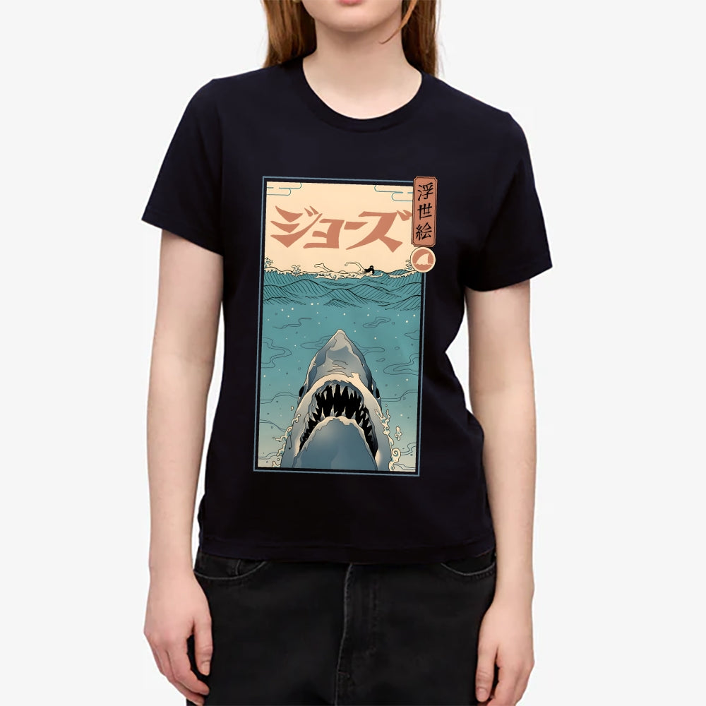 Jaws Japanese Style Women's Classic Tee