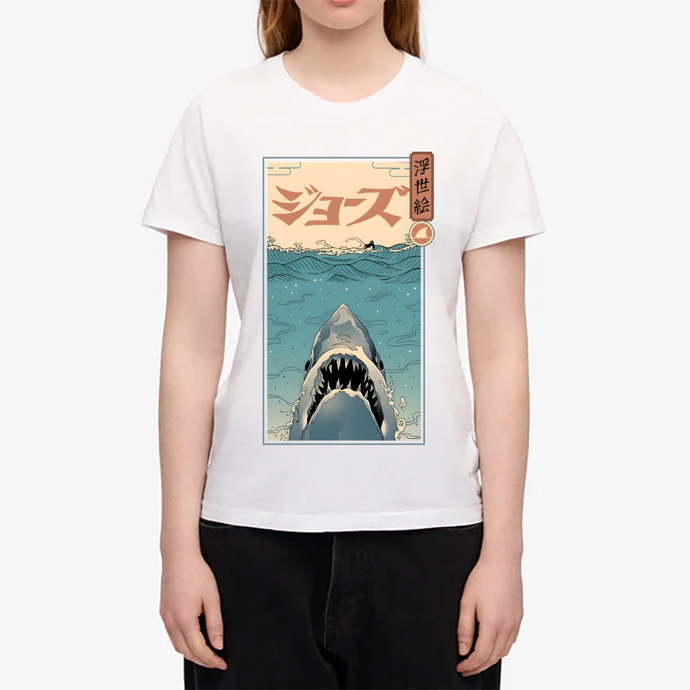 Jaws Japanese Style Women's Classic Tee