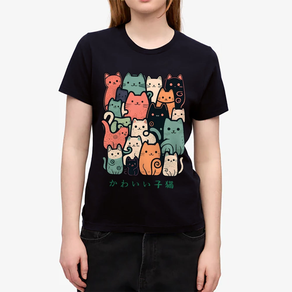 Cat Japanese Style Women's Classic Tee