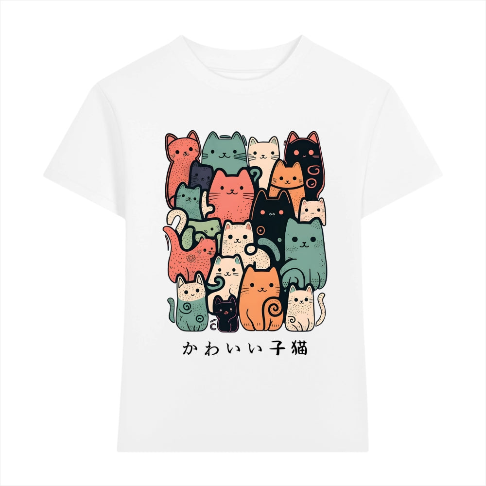 Cat Japanese Style Women's Classic Tee