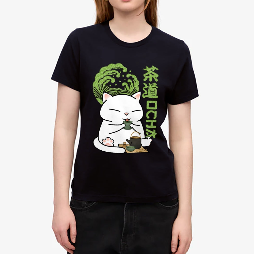 Matcha Cat Japanese Style Women's Classic Tee