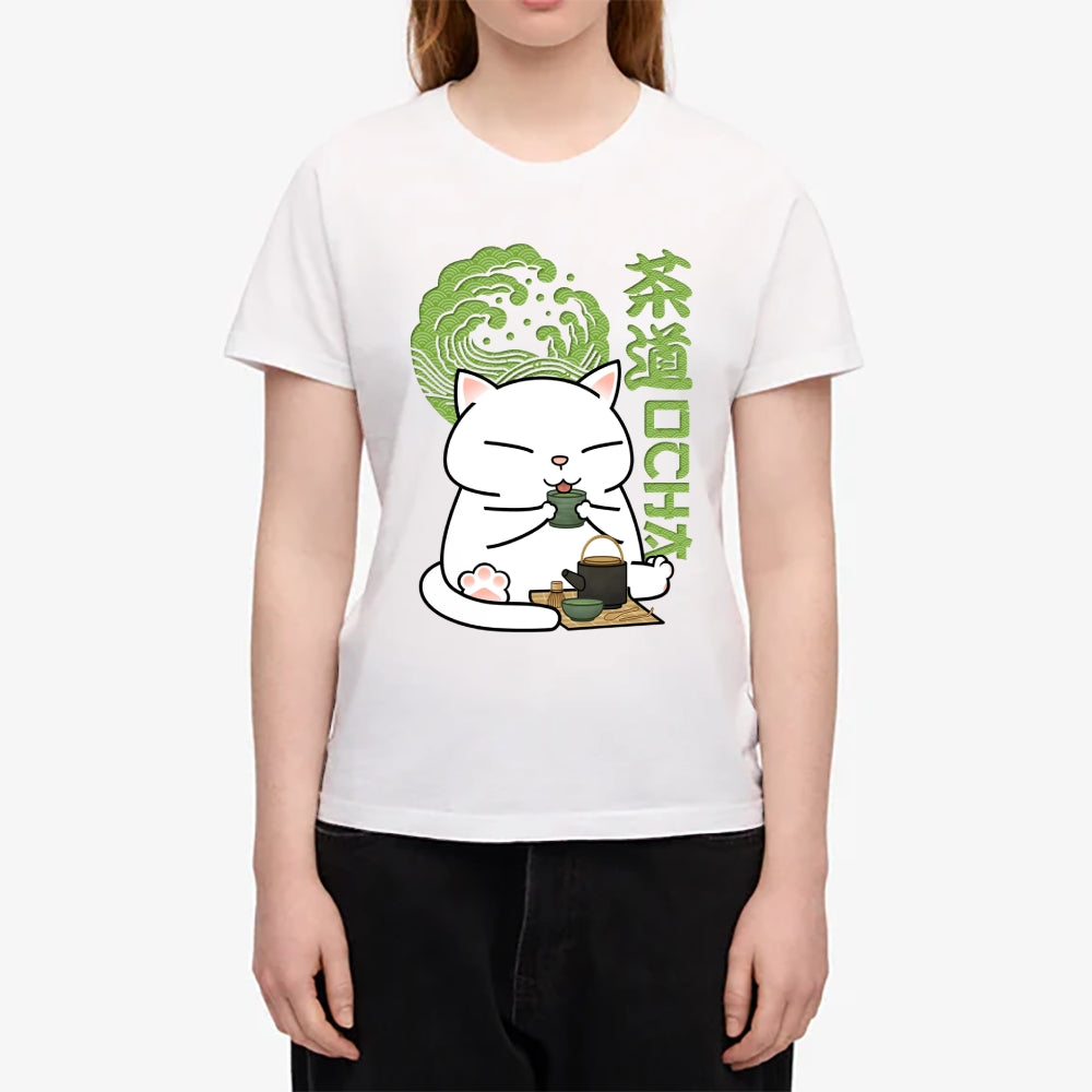 Matcha Cat Japanese Style Women's Classic Tee