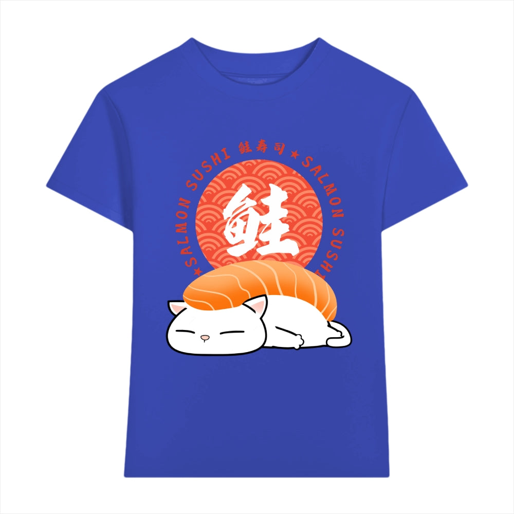 Salmon Cat Japanese Style Women's Classic Tee