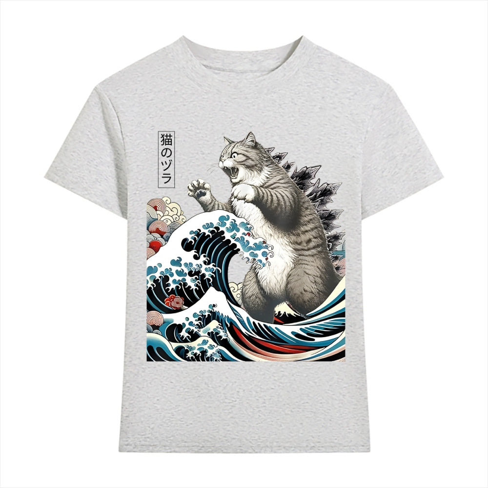 Cat Kaiju Japanese Style Women's Classic Tee