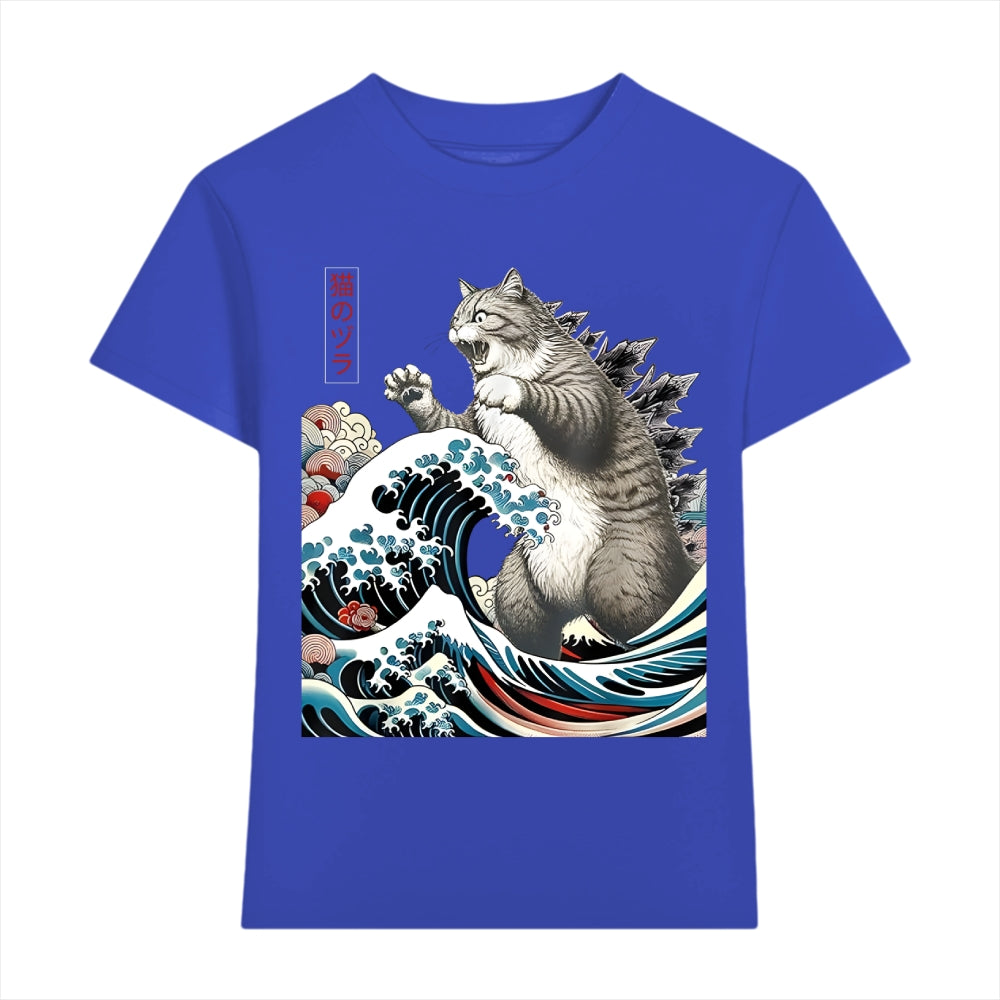 Cat Kaiju Japanese Style Women's Classic Tee