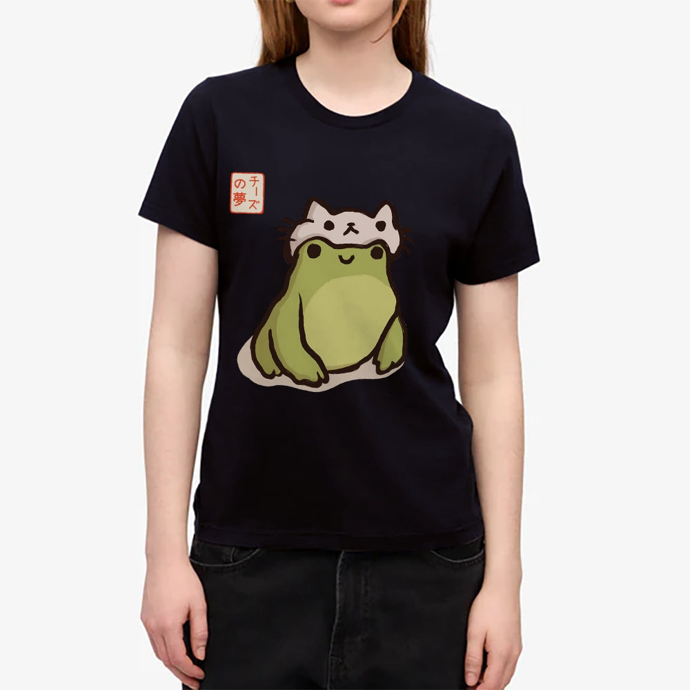 Frog Cat Japanese Style Women's Classic Tee