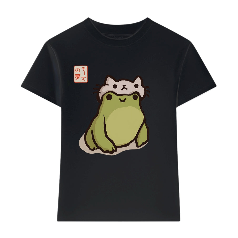 Frog Cat Japanese Style Women's Classic Tee