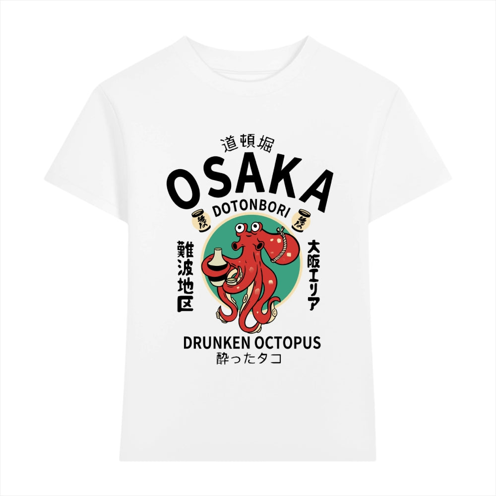 Osaka Drunken Octopus Japanese Style Women's Classic Tee