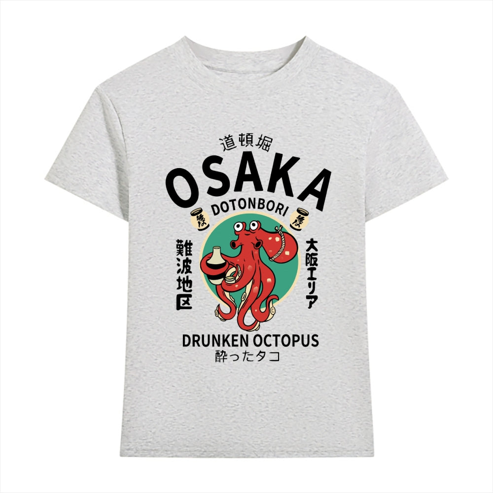 Osaka Drunken Octopus Japanese Style Women's Classic Tee