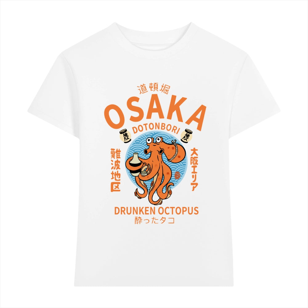 Osaka Drunken Octopus Japanese Style Women's Classic Tee