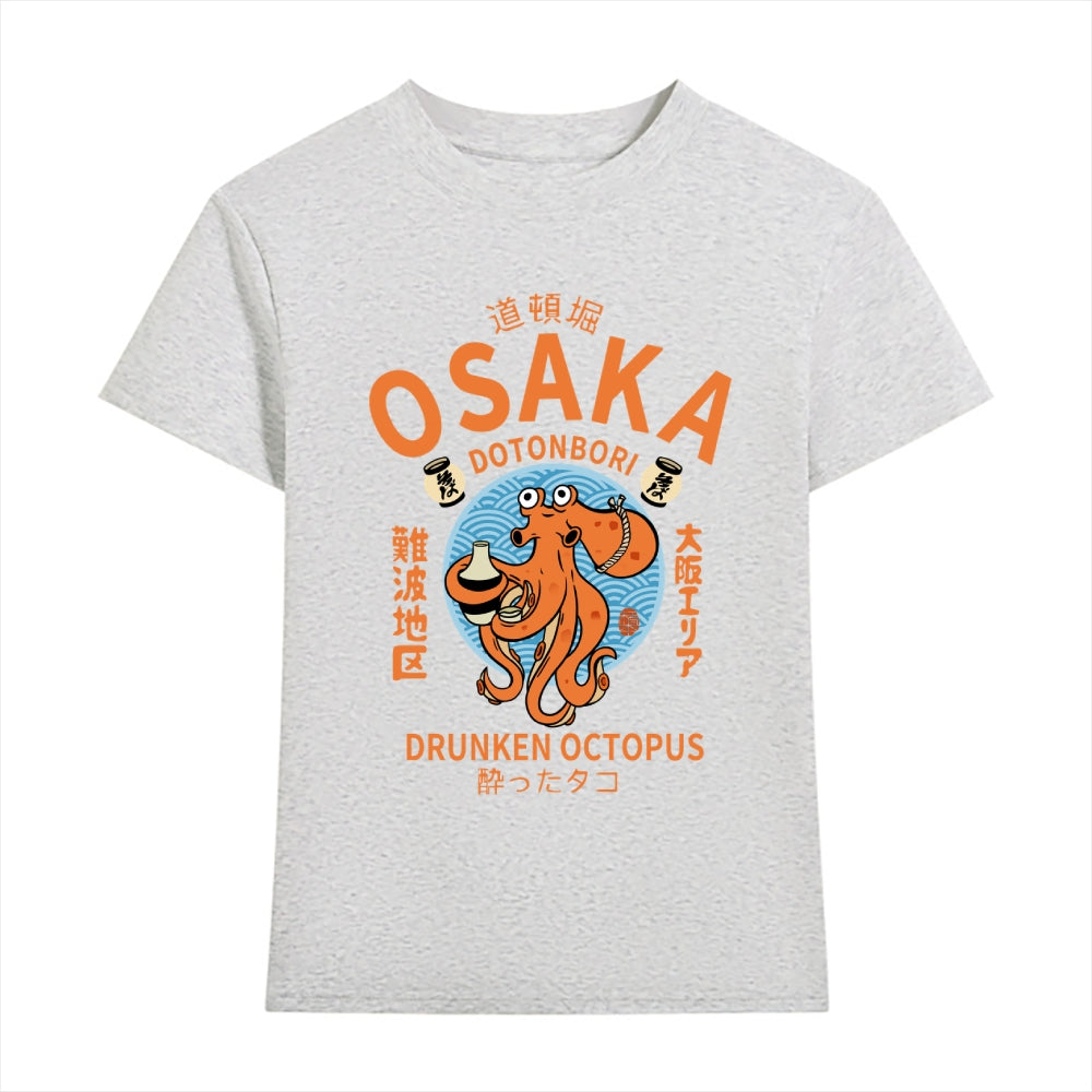 Osaka Drunken Octopus Japanese Style Women's Classic Tee