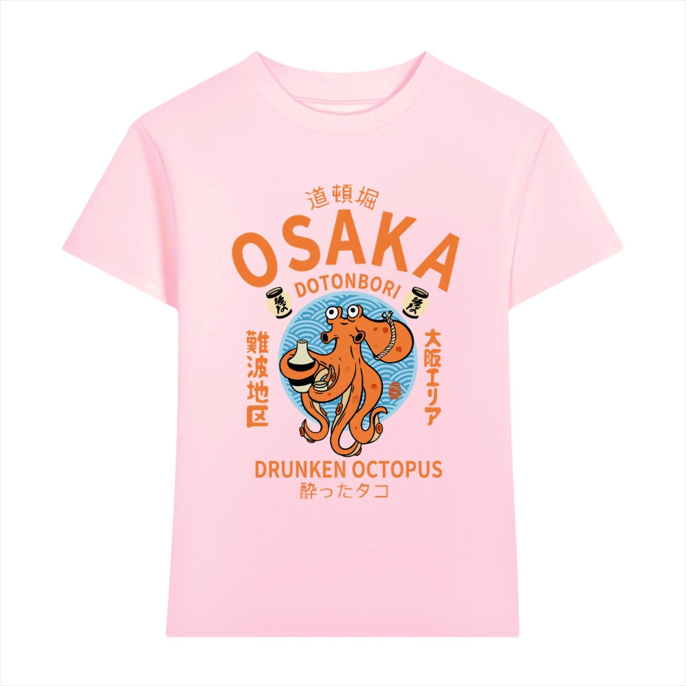Osaka Drunken Octopus Japanese Style Women's Classic Tee