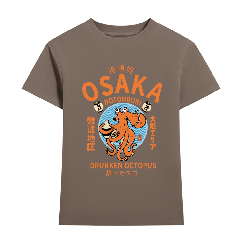 Osaka Drunken Octopus Japanese Style Women's Classic Tee
