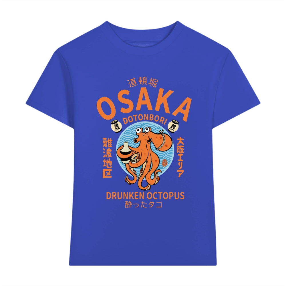 Osaka Drunken Octopus Japanese Style Women's Classic Tee
