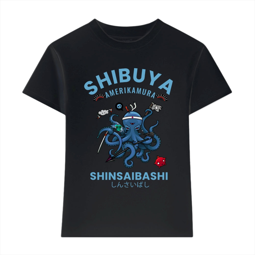 Shibuya Octopus Japanese Style Women's Classic Tee