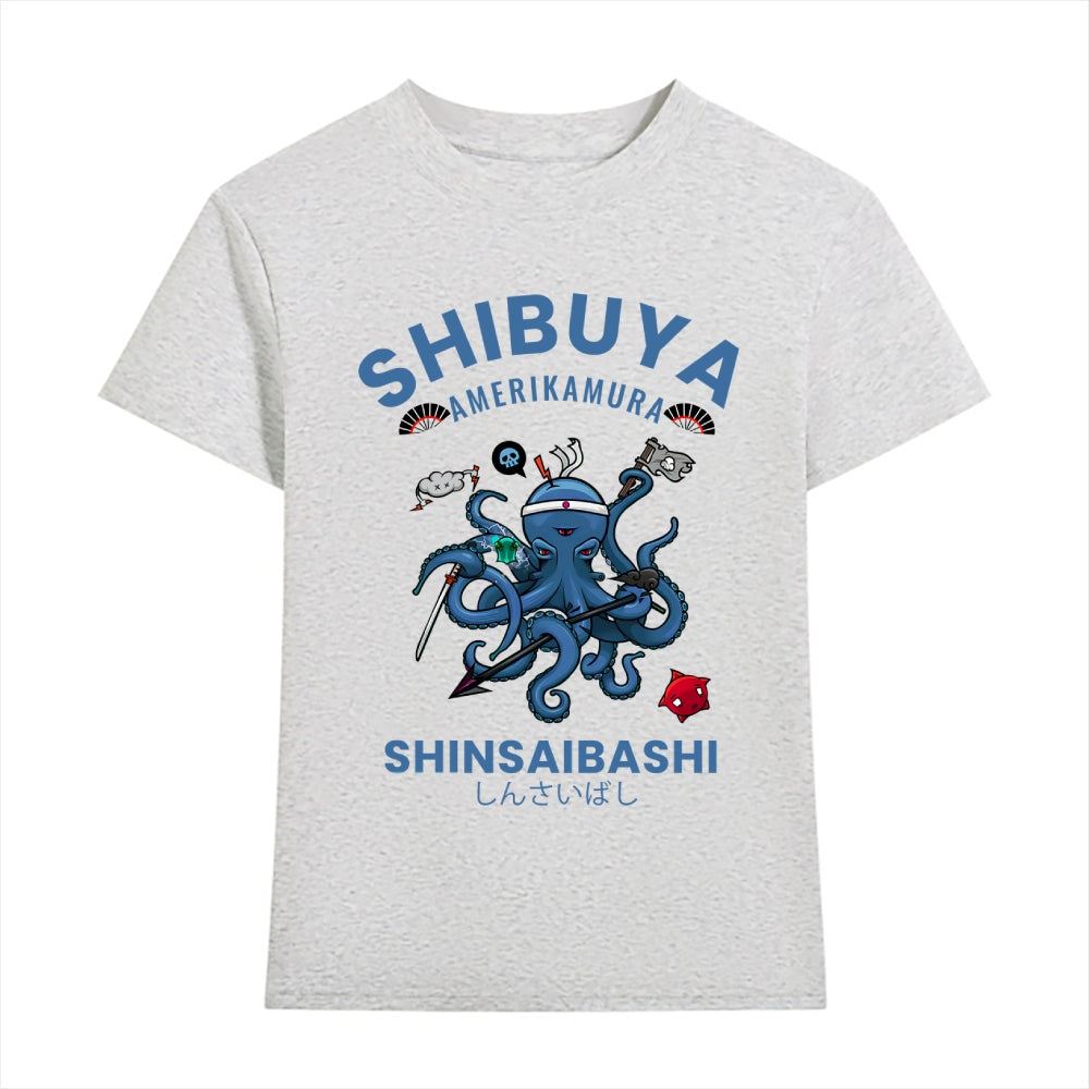 Shibuya Octopus Japanese Style Women's Classic Tee