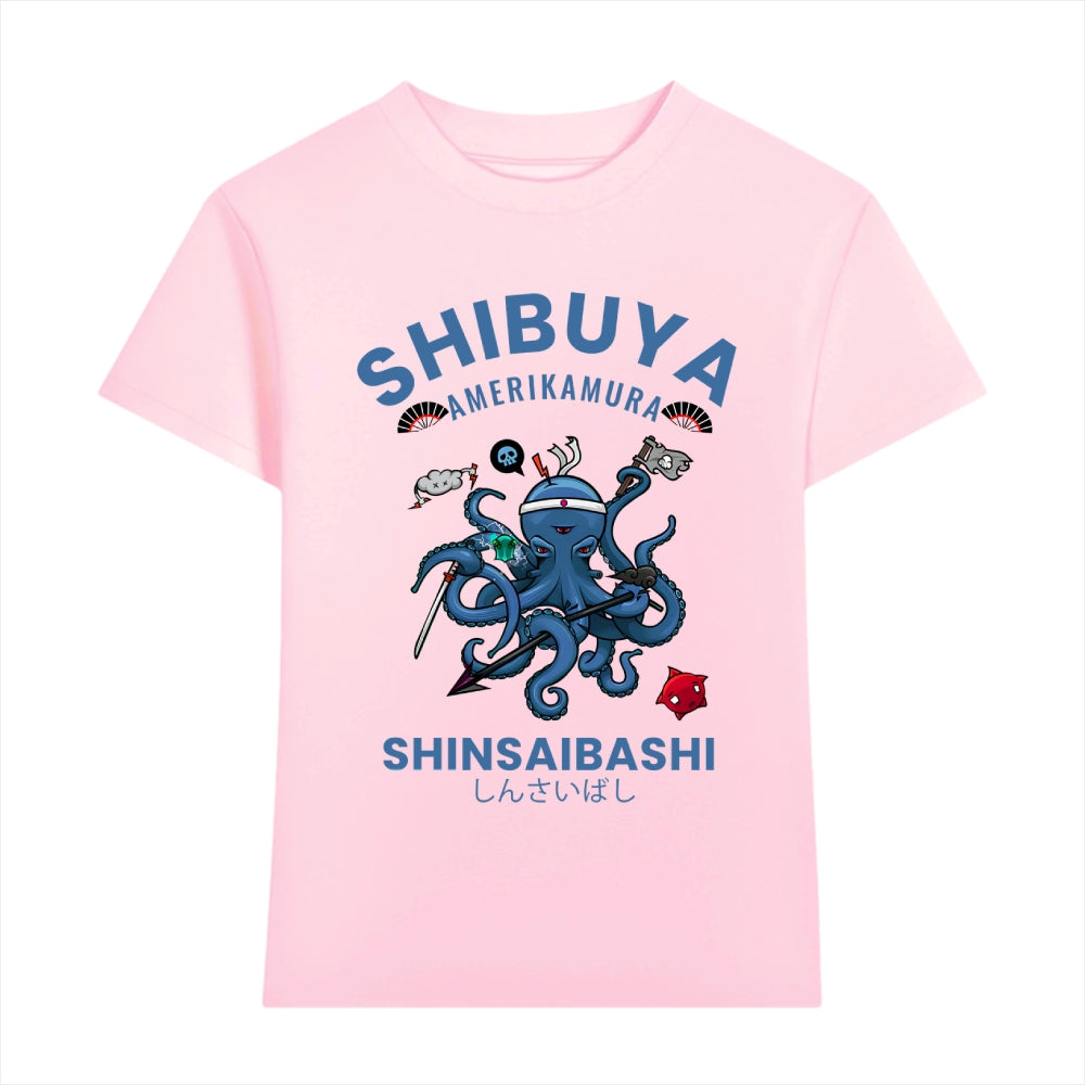 Shibuya Octopus Japanese Style Women's Classic Tee