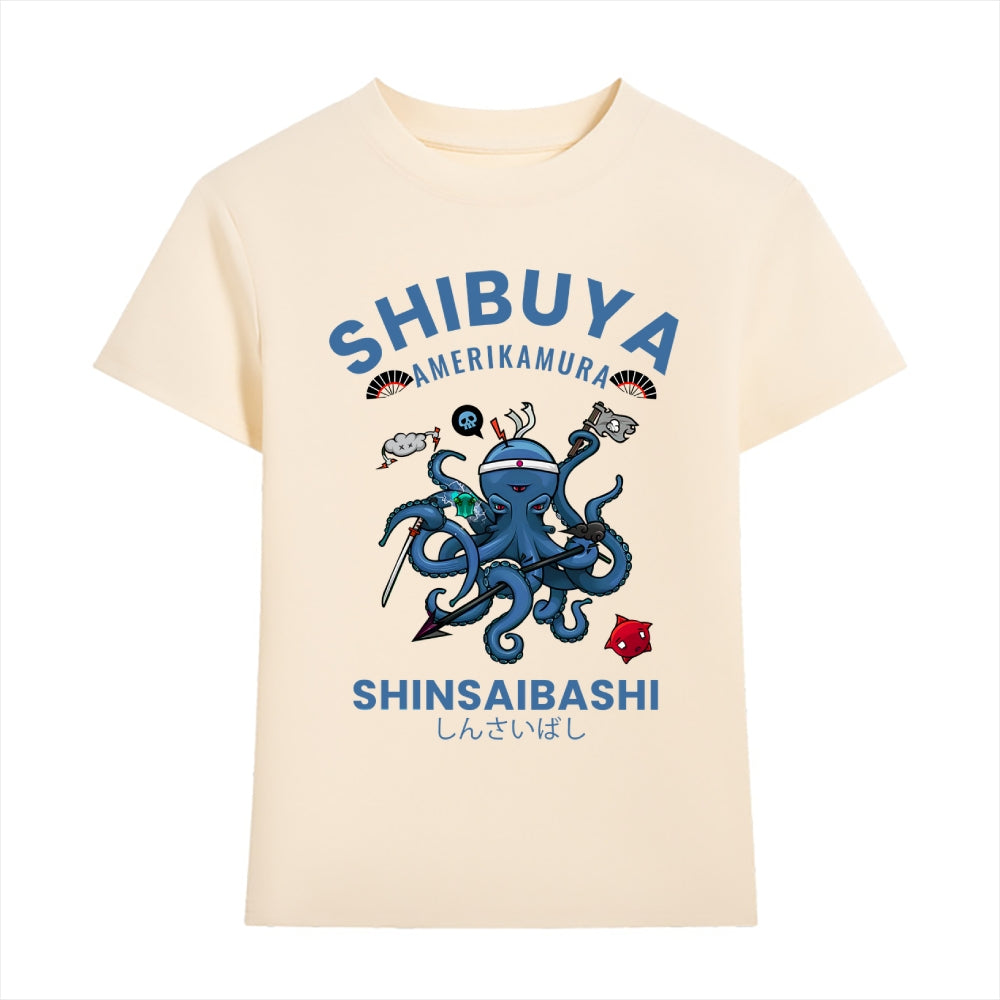 Shibuya Octopus Japanese Style Women's Classic Tee