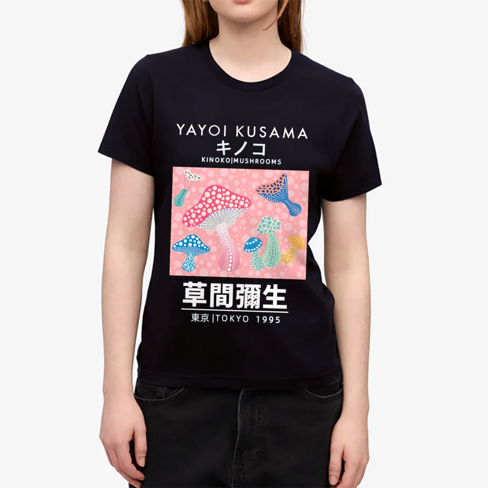 Yayoi Kusama Mushroom Japanese Style Women's Classic Tee