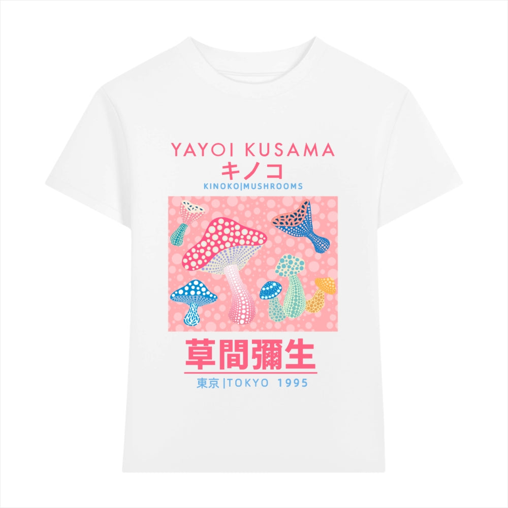 Yayoi Kusama Mushroom Japanese Style Women's Classic Tee