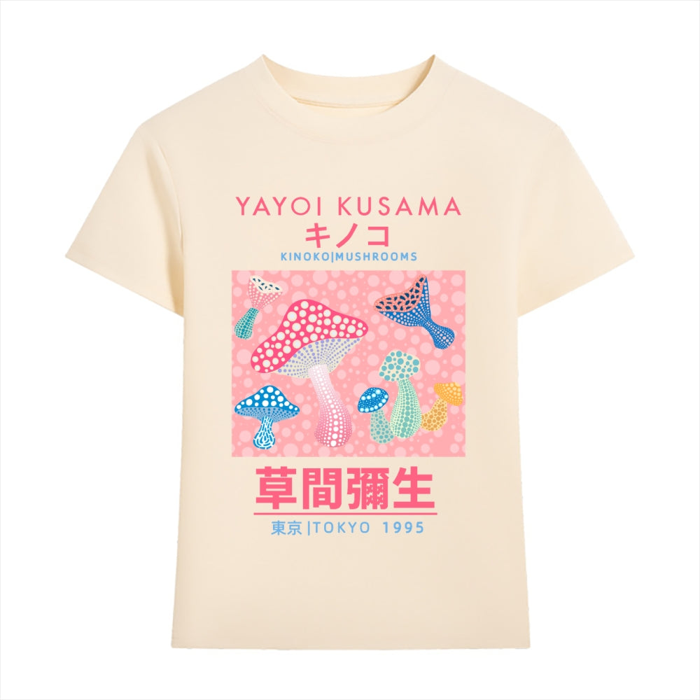 Yayoi Kusama Mushroom Japanese Style Women's Classic Tee