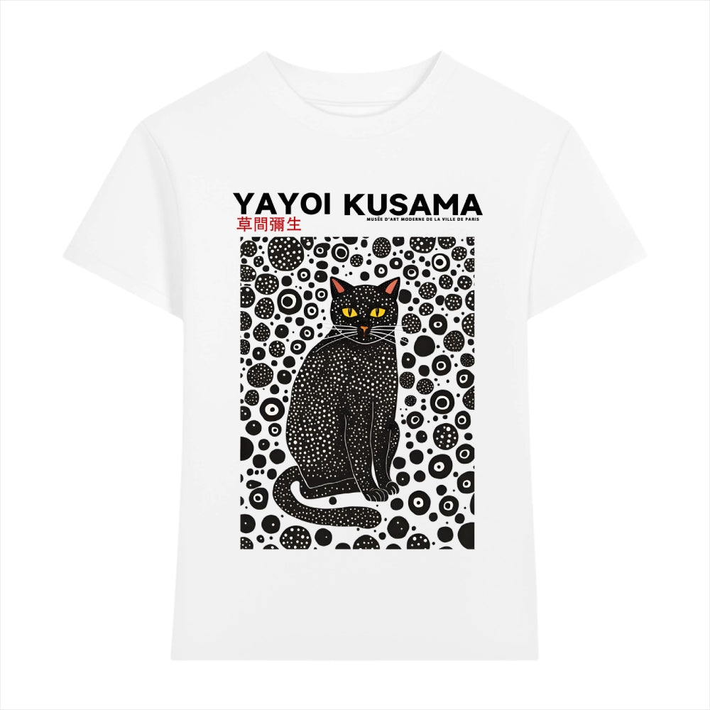 Yayoi Kusama Black Cat Japanese Style Women's Classic Tee