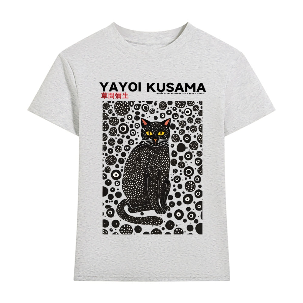 Yayoi Kusama Black Cat Japanese Style Women's Classic Tee