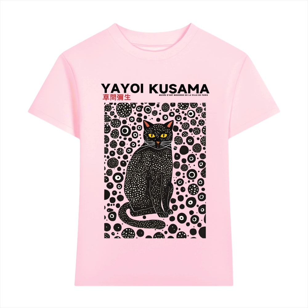 Yayoi Kusama Black Cat Japanese Style Women's Classic Tee