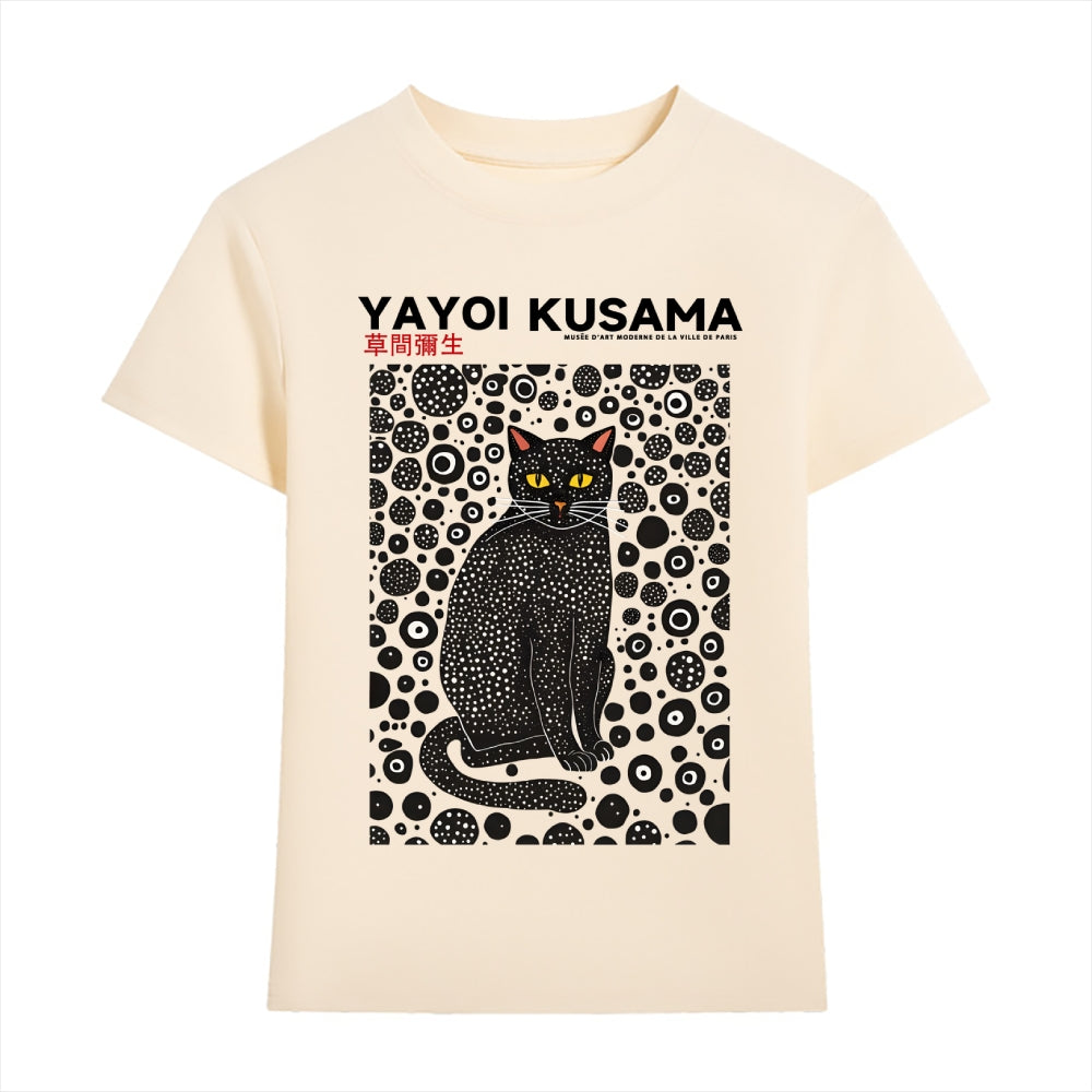 Yayoi Kusama Black Cat Japanese Style Women's Classic Tee
