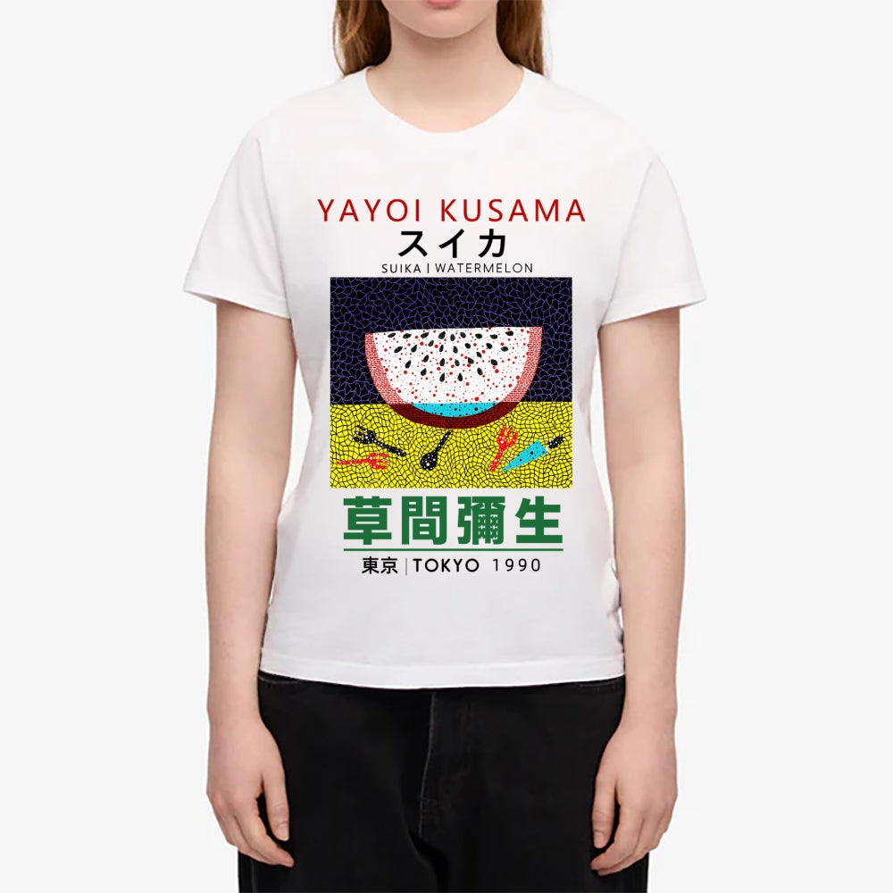 Yayoi Kusama Watermelon Japanese Style Women's Classic Tee