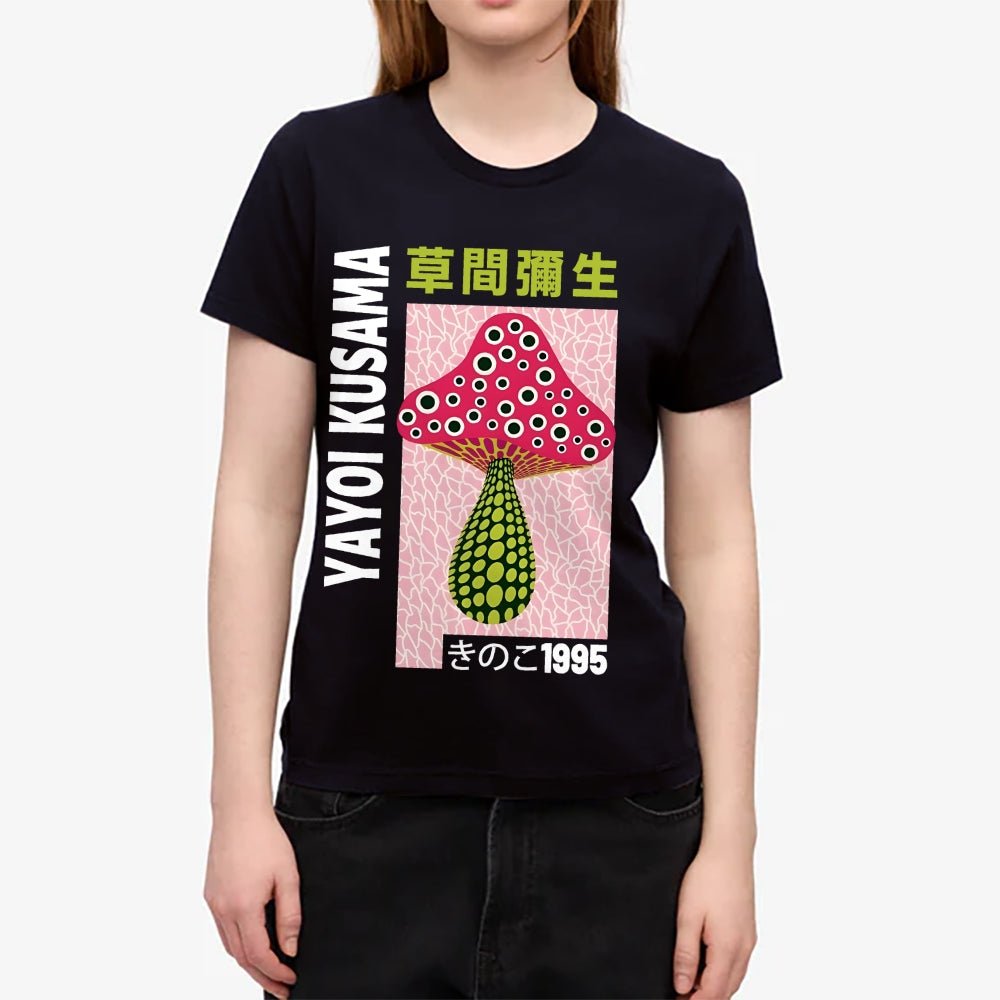 Yayoi Kusama Mushroom Japanese Style Women's Classic Tee