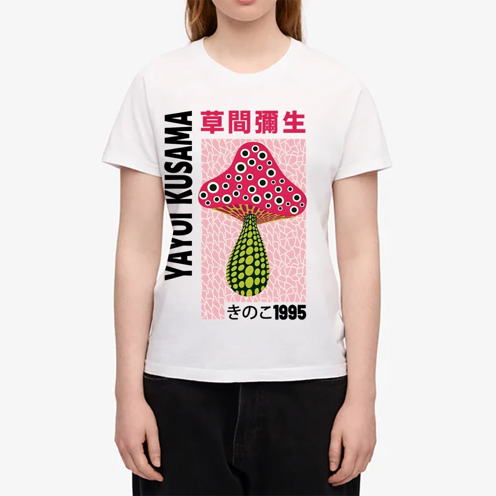 Yayoi Kusama Mushroom Japanese Style Women's Classic Tee