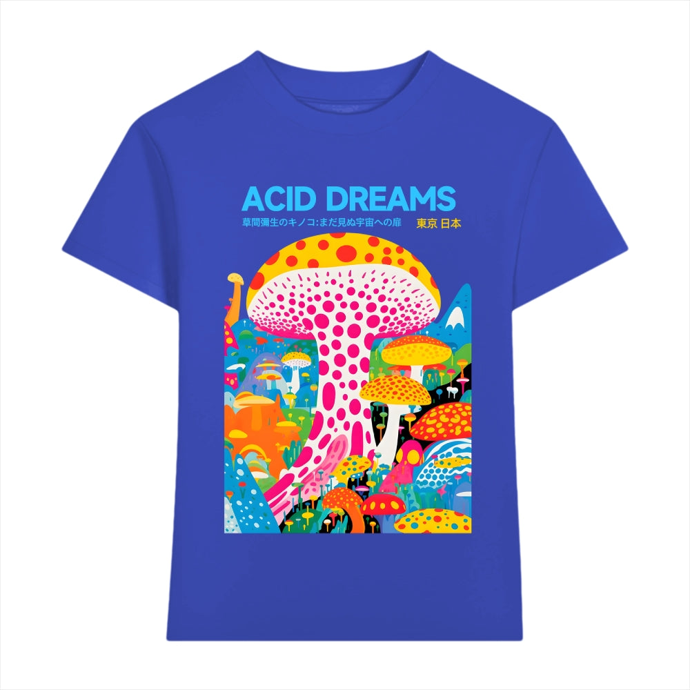 Acid Dream Yayoi Kusama Mushroom Japanese Style Women's Classic Tee