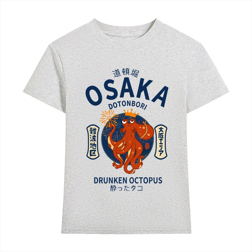 Osaka Drunken Octopus Japanese Style Women's Classic Tee