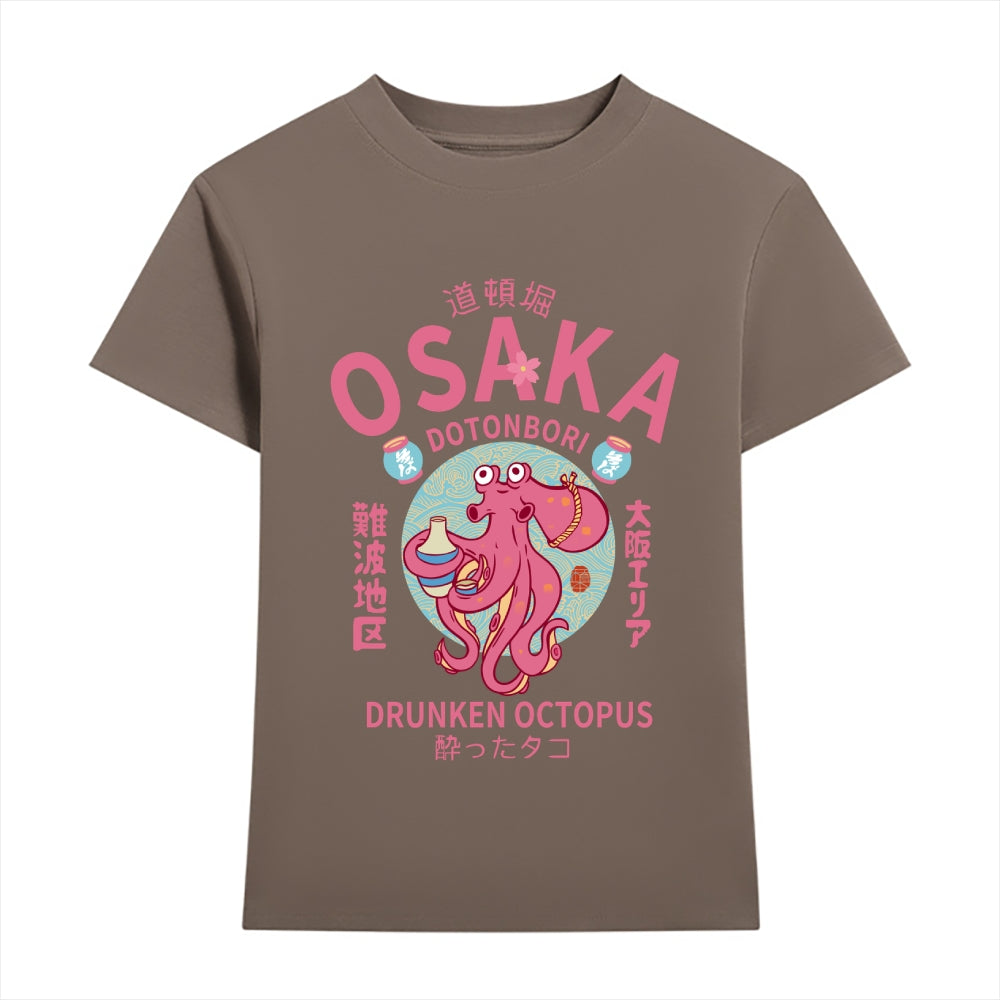 Osaka Drunken Octopus Japanese Style Women's Classic Tee