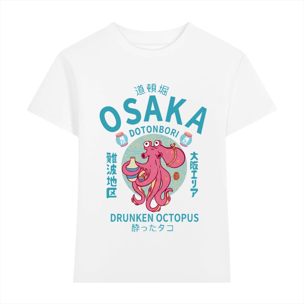 Osaka Drunken Octopus Japanese Style Women's Classic Tee