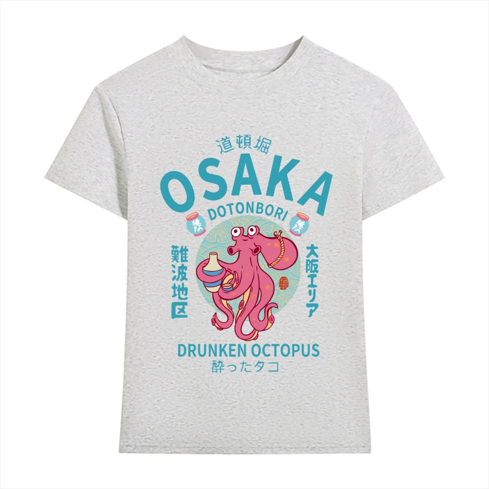 Osaka Drunken Octopus Japanese Style Women's Classic Tee