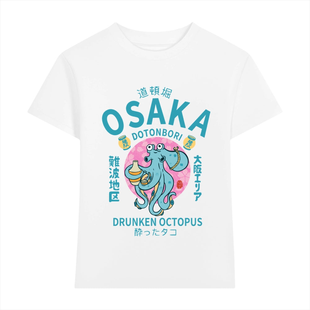 Osaka Drunken Octopus Japanese Style Women's Classic Tee