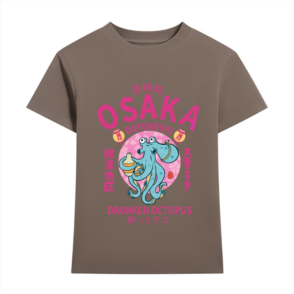 Osaka Drunken Octopus Japanese Style Women's Classic Tee