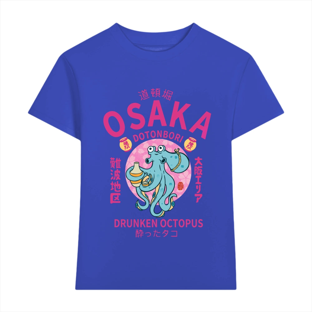 Osaka Drunken Octopus Japanese Style Women's Classic Tee