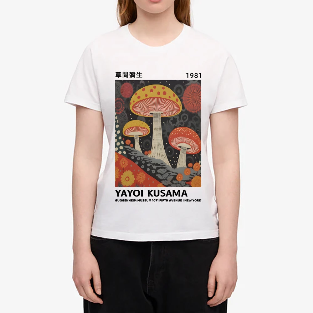 Yayoi Kusama Mushroom Japanese Style Women's Classic Tee