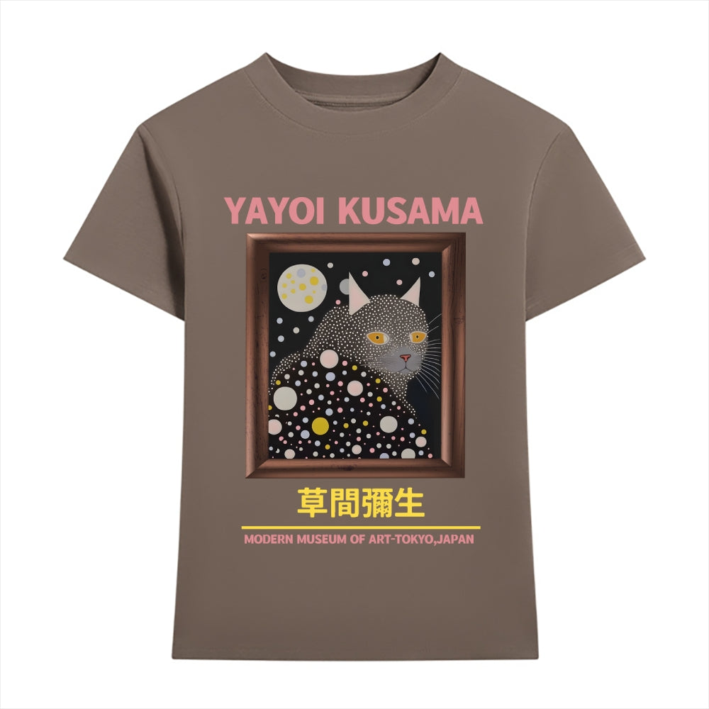 Yayoi Kusama Cat  Japanese Style Women's Classic Tee