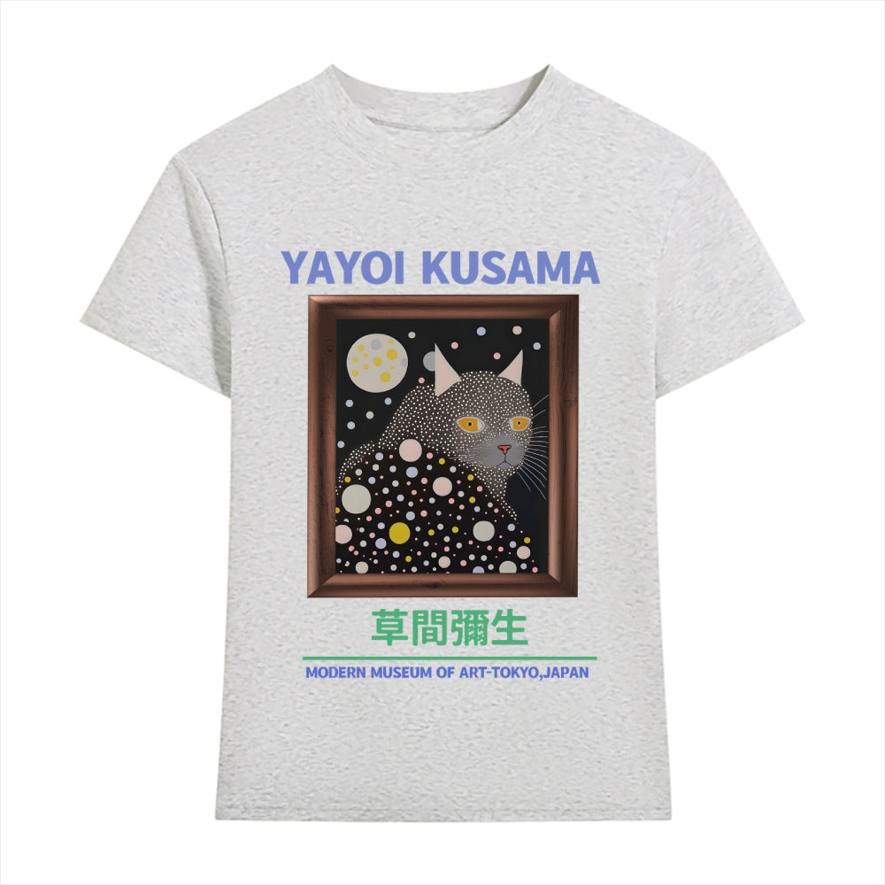 Yayoi Kusama Cat  Japanese Style Women's Classic Tee