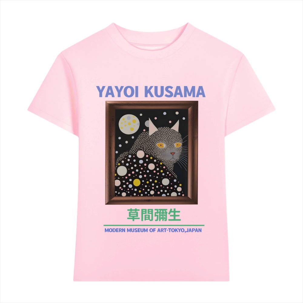 Yayoi Kusama Cat  Japanese Style Women's Classic Tee