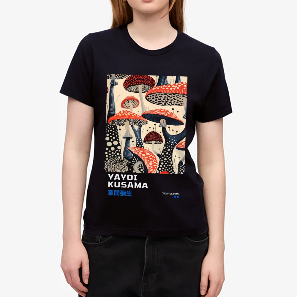 Yayoi Kusama Mushroom Japanese Style Women's Classic Tee