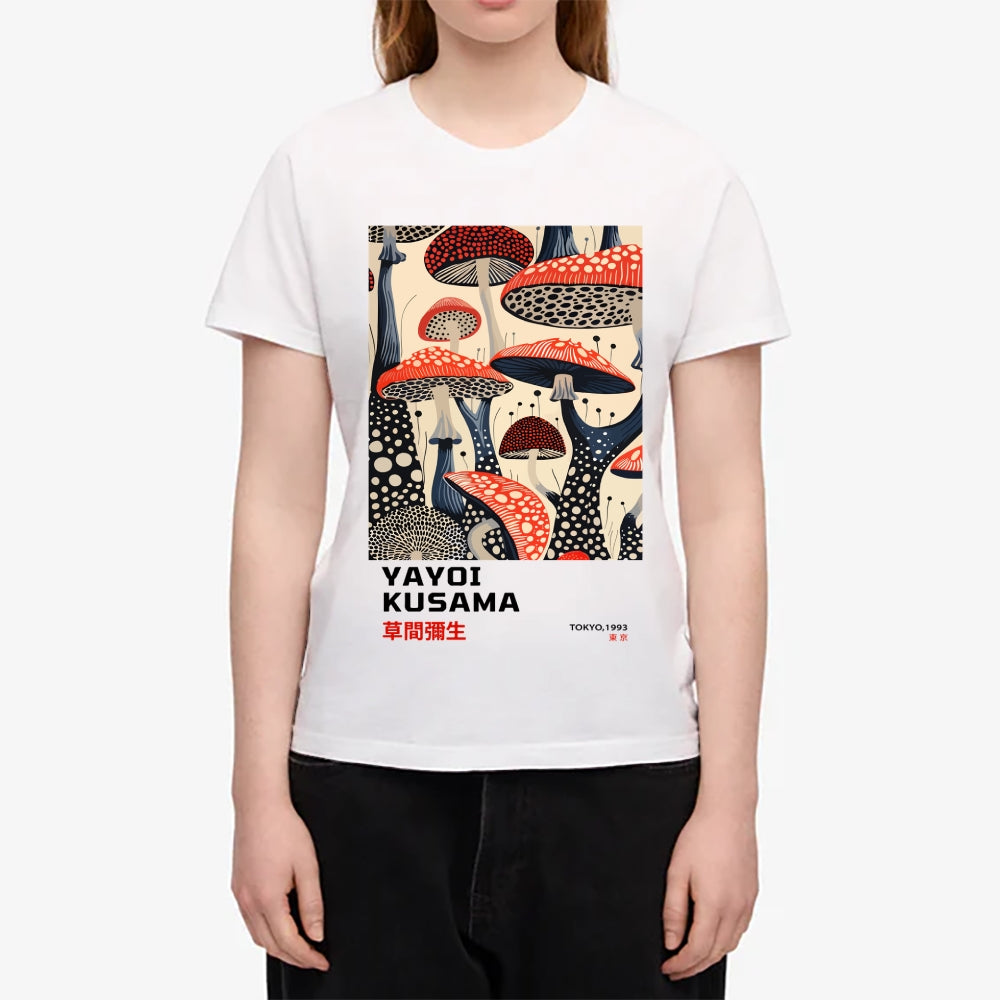 Yayoi Kusama Mushroom Japanese Style Women's Classic Tee