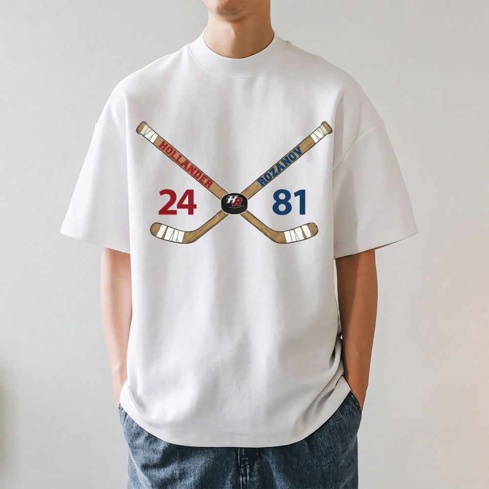 Ice Hockey Japanese Style Classic Tee