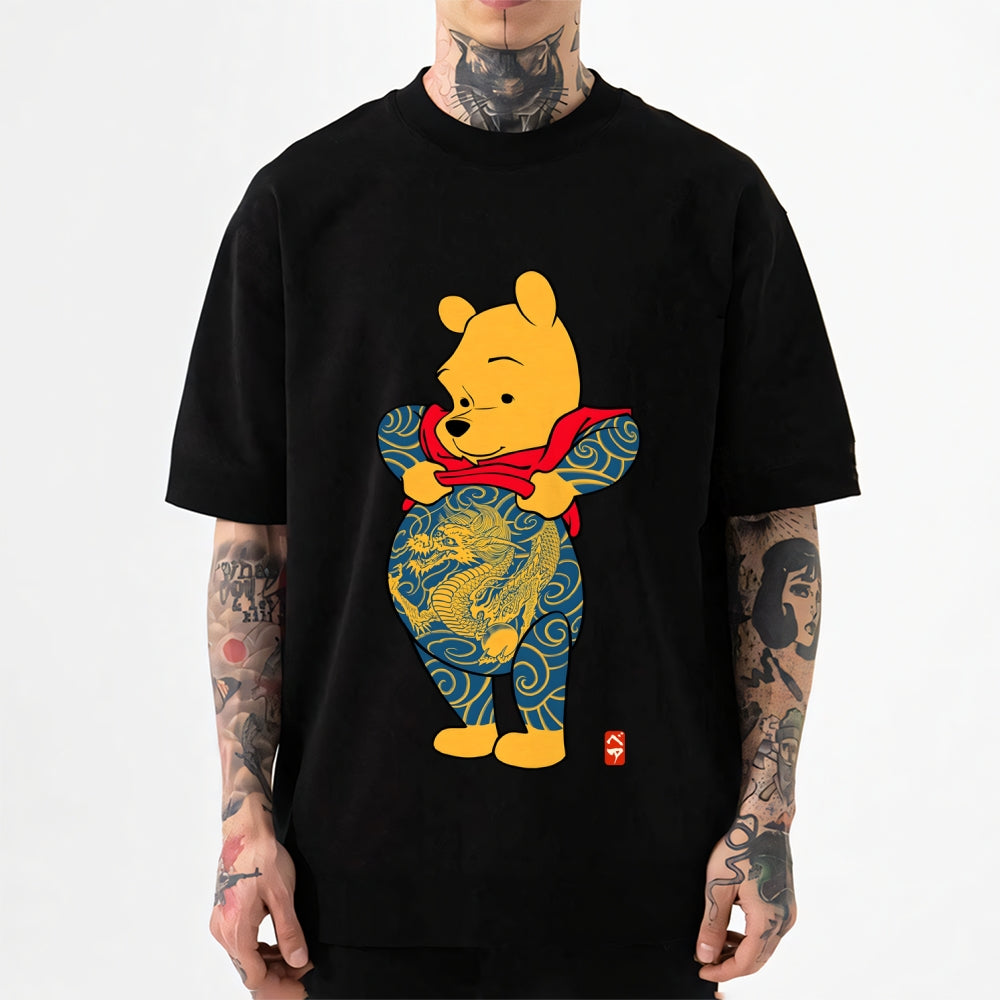 Tattoo Bear Winnie Japanese Style Classic Tee
