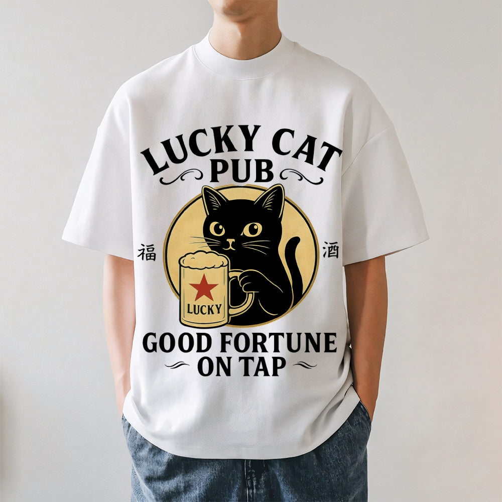 Beer Cat Japanese Style Classic Tee